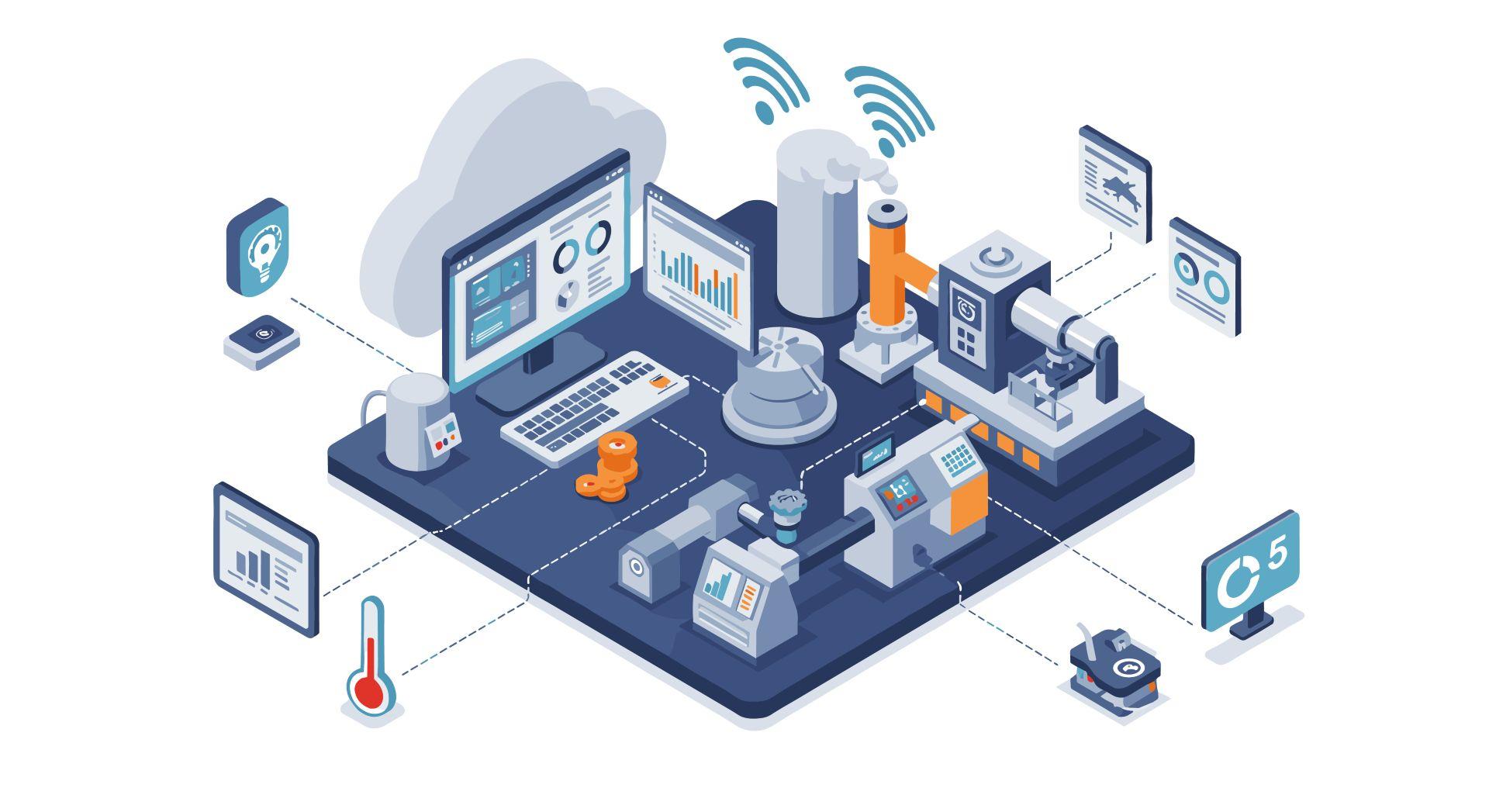 Smarte Fabrikumgebung mit digitalen Baugruppenprozessen