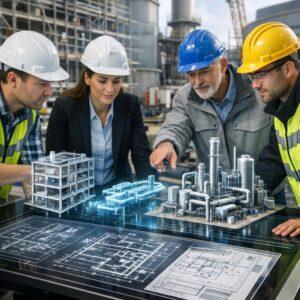 Mehr über den Artikel erfahren Wie digitale Bauplanung und BIM-Modelle die Zukunft der Industrieausführung revolutionieren