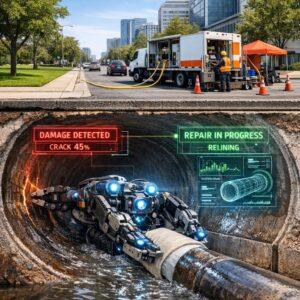 Mehr über den Artikel erfahren Innovative grabungslose Verfahren: Wie moderne Rohrsanierung die Infrastruktur revolutioniert