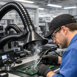 Mehr über den Artikel erfahren Wie effektive Rauchreduzierung die Produktivität und Gesundheit in der Industrie steigert